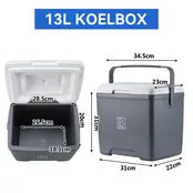 Brisby koelbox 13Liter grijs