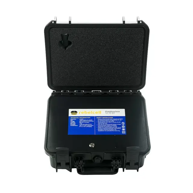 Rebelcell udendørsboks 12Volt 70Ah BT