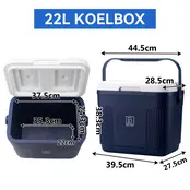Brisby Koelbox  22Liter Blauw