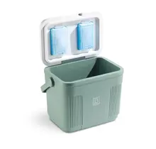 Nevera portátil Brisby de 22 litros, color verde