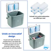 Brisby Kühlbox 22 Liter Grün