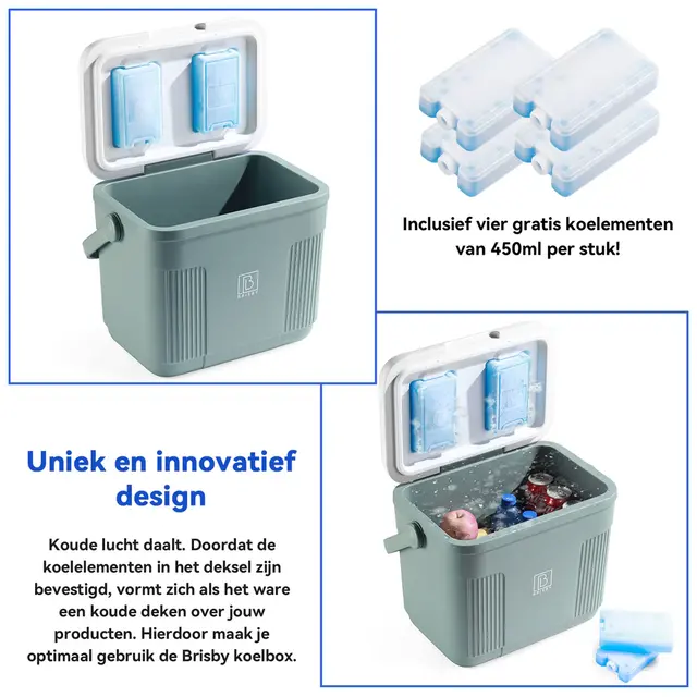 Brisby Cool Box 22 litri verde