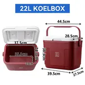 Brisby Cool Box 22 Liter Red