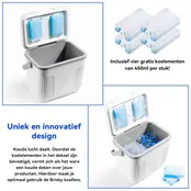 Brisby Kühlbox 22 Liter Weiß