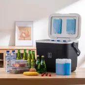 Brisby Kühlbox 22 Liter Schwarz