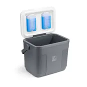 Brisby Kühlbox 22 Liter Grau