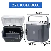 Brisby Cool Box 22 Liter Grey