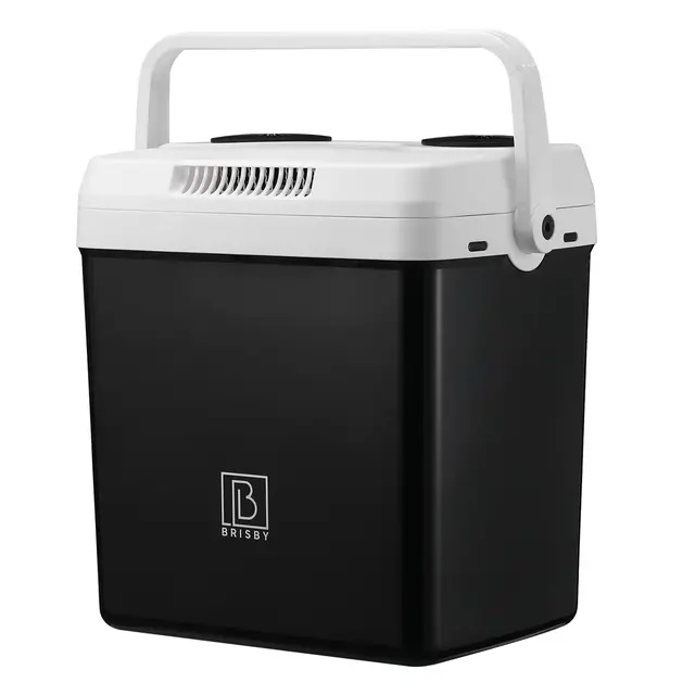 Nevera eléctrica Brisby de 25 litros, color negro