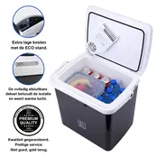 Brisby Electric Cool Box 25 litri nero