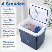 Brisby Elektrische koelbox  25Liter Blauw