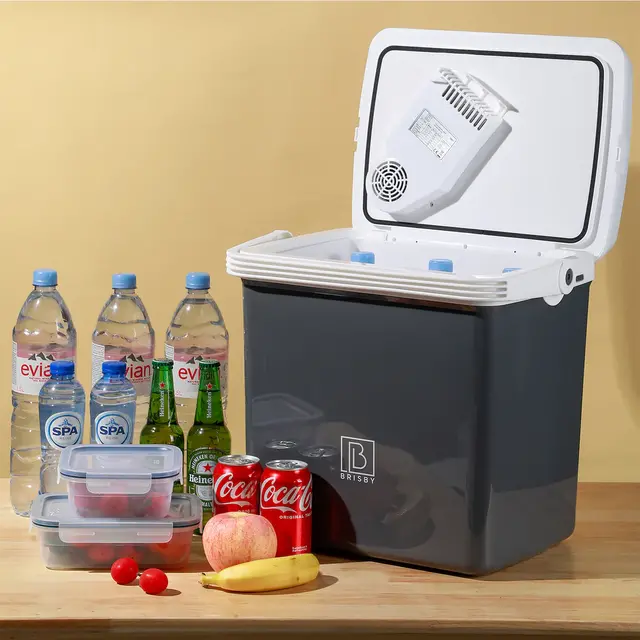 Brisby Electric Cool Box 25 Liter Grey