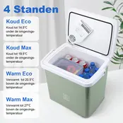 Glacière électrique Brisby 25 litres verte