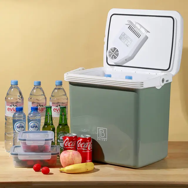 Brisby Elektrische koelbox  25Liter Groen