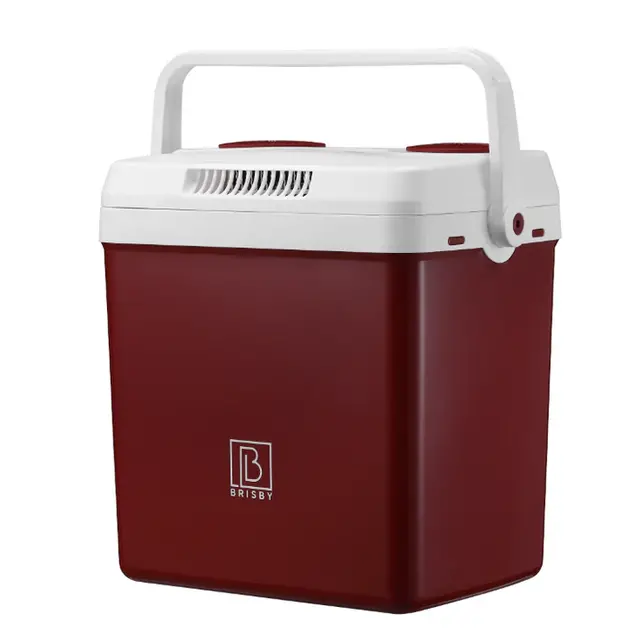 Brisby Elektrische koelbox  25Liter Rood