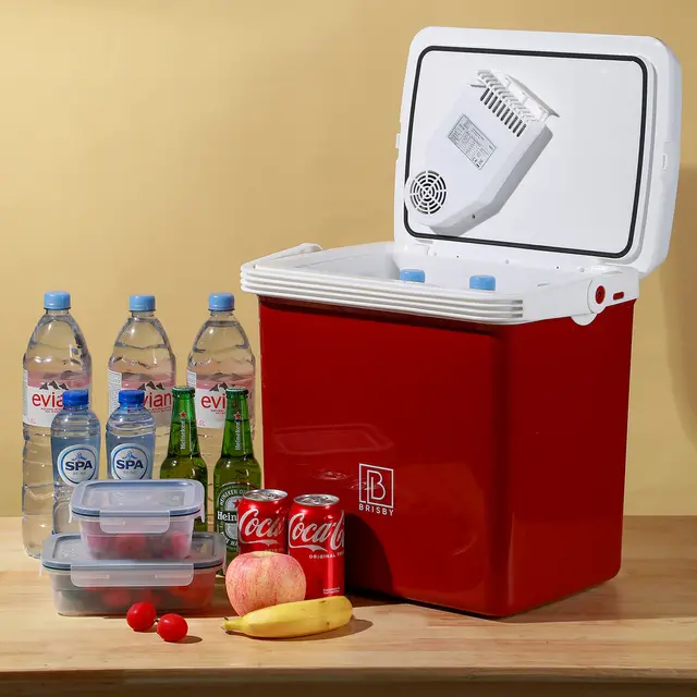 Brisby Elektrische Kühlbox 25 Liter Rot