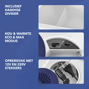 Brisby Elektrische koelbox 40Liter Blauw