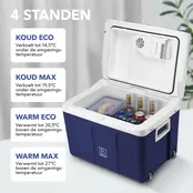 Glacière électrique Brisby 40 litres Bleu