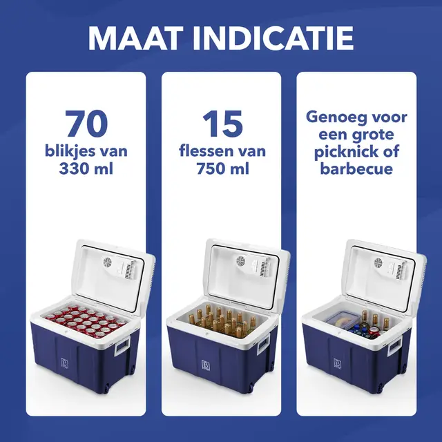 Glacière électrique Brisby 40 litres Bleu