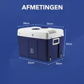 Glacière électrique Brisby 40 litres Bleu