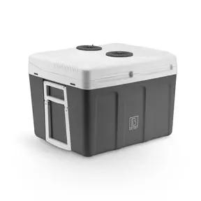 Brisby Elektrische Kühlbox 40 Liter Grau