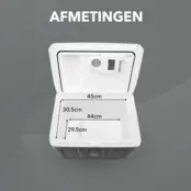 Brisby Elektrische koelbox 40Liter Grijs