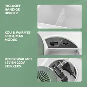 Glacière électrique Brisby 40 litres verte