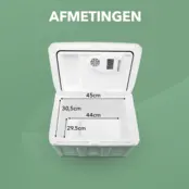 Brisby Elektrische Kühlbox 40 Liter Grün