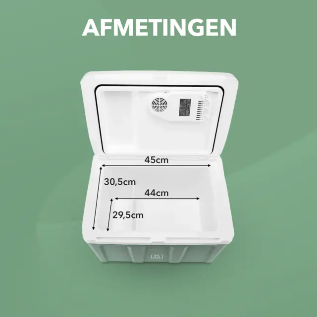 Brisby Elektrische Kühlbox 40 Liter Grün