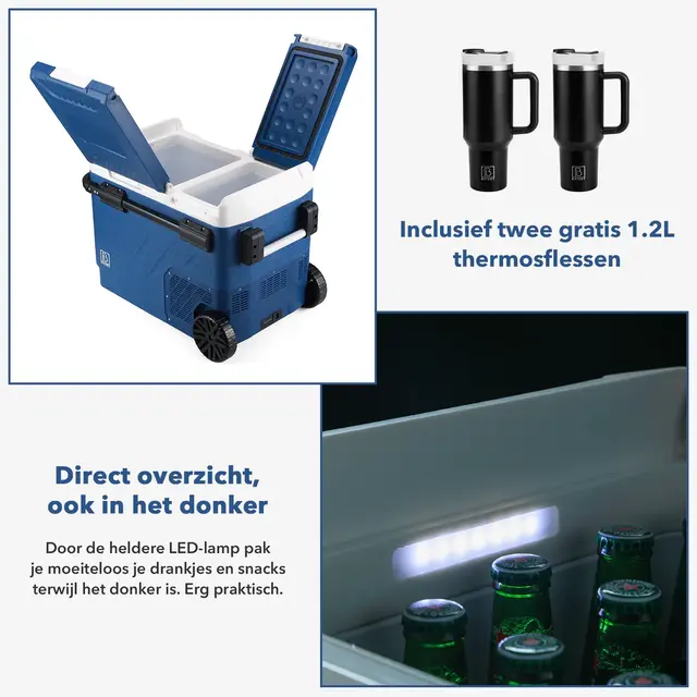 Brisby kompressorkøler 49,1 liter