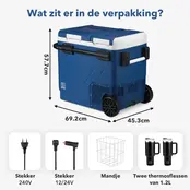 Brisby Compressor Cool Box 58.1 Liter