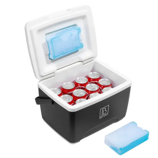Glacière à compresseur Brisby 40,5 litres et glacière 8 litres noire SET