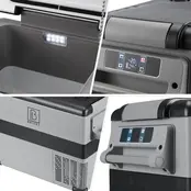 Frigo portatile Brisby Compressor da 40,5 litri e frigo portatile da 8 litri nero SET