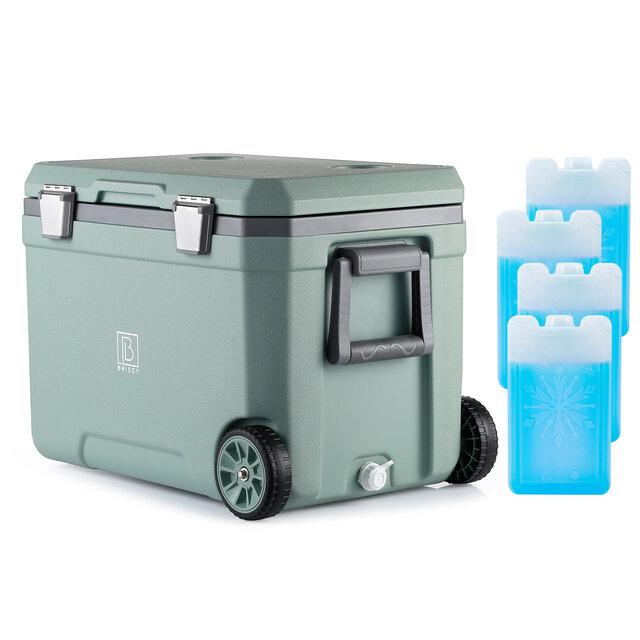 Brisby Cool Box 45L green