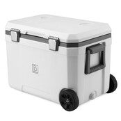 Nevera portátil Brisby de 45 l, color blanco