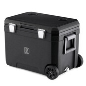 Nevera portátil Brisby de 45 l, color negro