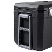 Nevera portátil Brisby de 45 l, color negro