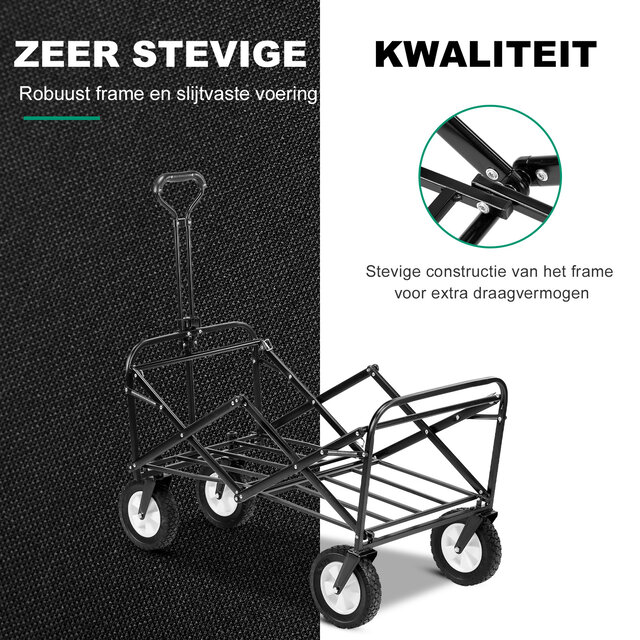 Packbares, faltbares Bolderkar in abstrakten Farben, 70 kg