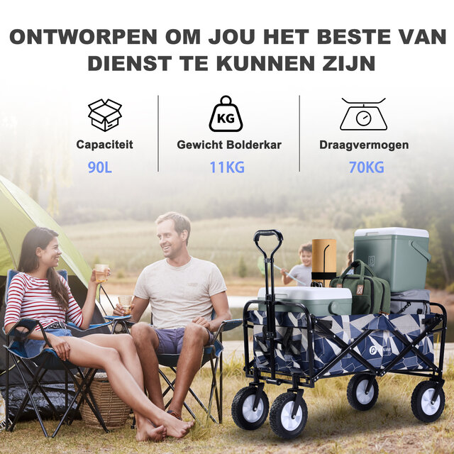 Packaway Foldable Bolderkar Abstract Pastel 70kg