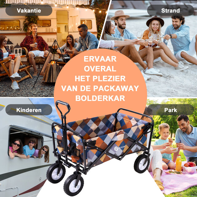 Bloque Bolderkar plegable Packaway 70kg