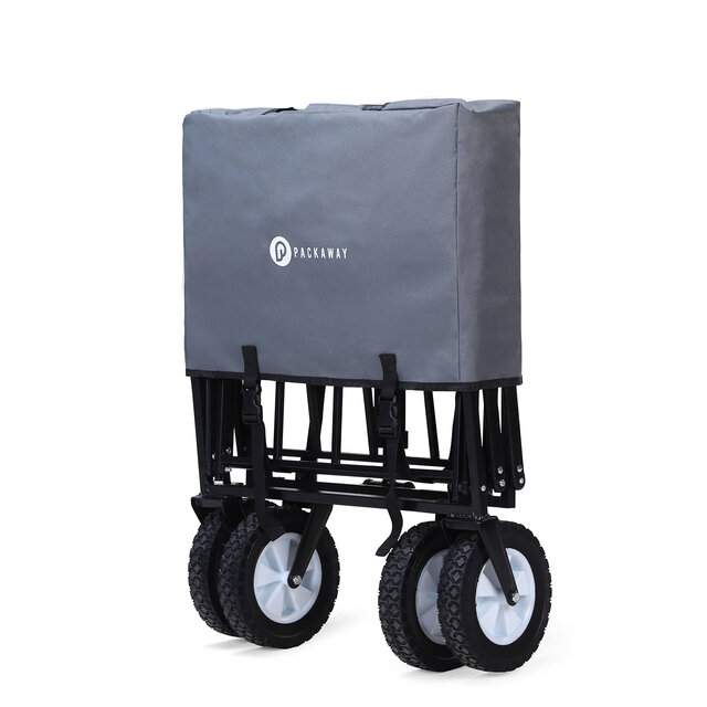 Packaway Faltbare Schubkarre Grau 70kg