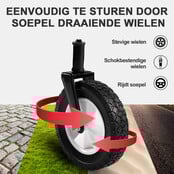 Carretilla plegable Packaway gris 70 kg