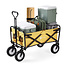 BRISBY Packaway Foldable Wagon Yellow 70kg