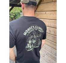Camiseta negra Monkey Climber x House of Carp 15 años