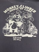 Maglietta Monkey Climber x House of Carp 15 anni nera