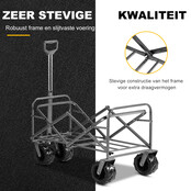 Packaway XL pieghevole Bolderkar colori astratti pastello 80 kg