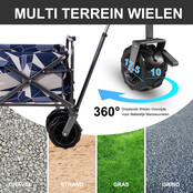 Packaway XL faltbar Bolderkar Abstrakte Farben Pastell 80kg