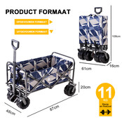 Packaway XL Plegable Bolderkar Colores Abstractos Pastel 80kg