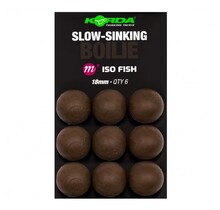 Boilie de hundimiento lento Korda ISO Fish de 15 mm