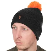 Fox Collection Bobble Hat Black/Orange