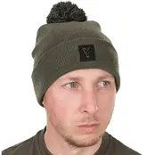 Fox Collection Bobble Hat Green/Black